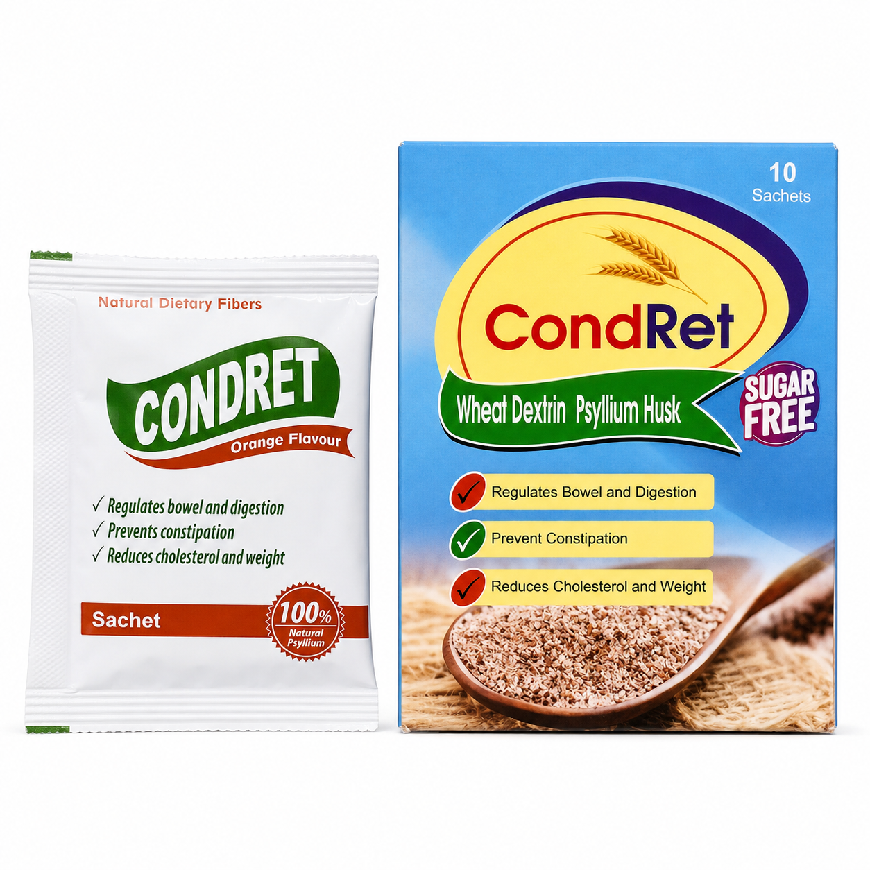 CONDRET 10'S SACHET (COMBO PACK)