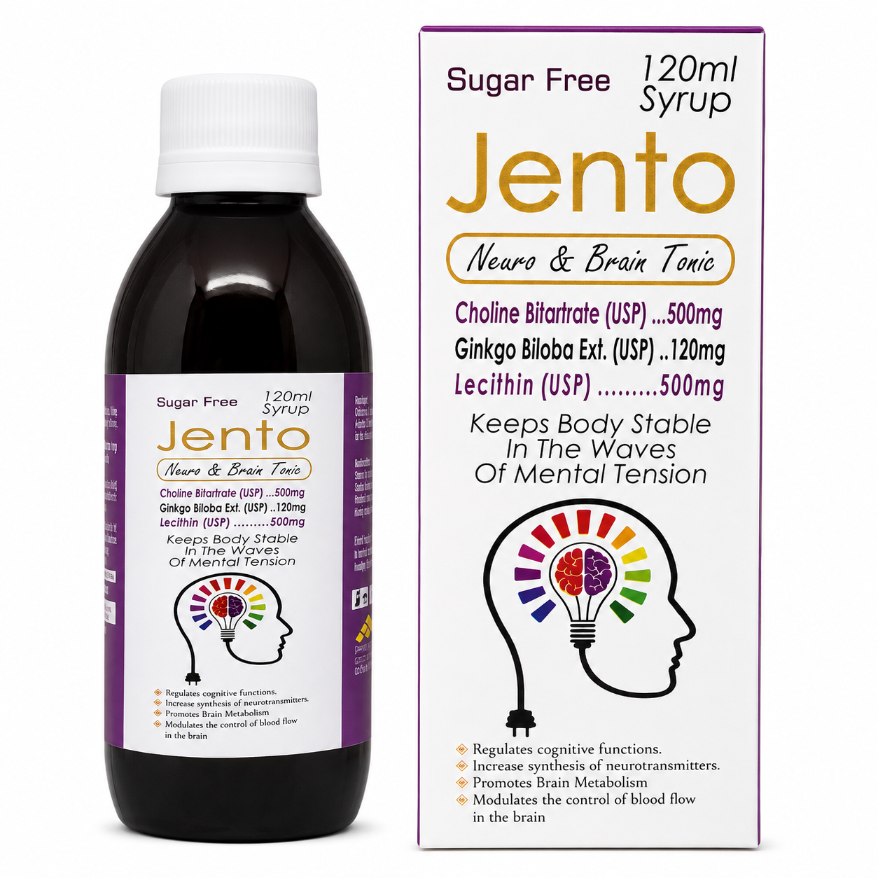 Jento 120ml Syrup