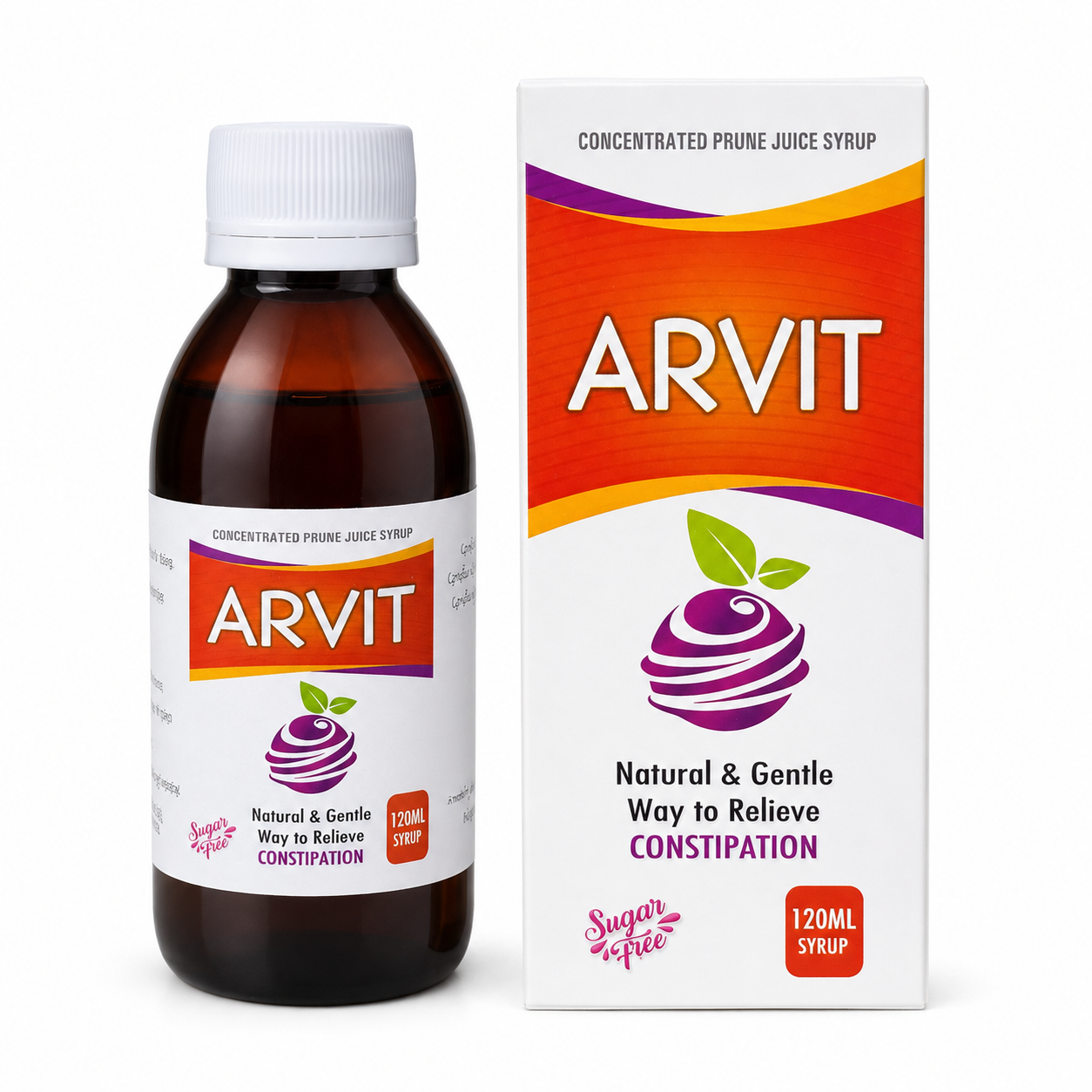 Arvit Constipition 120ml Syrup(Combo Pack)