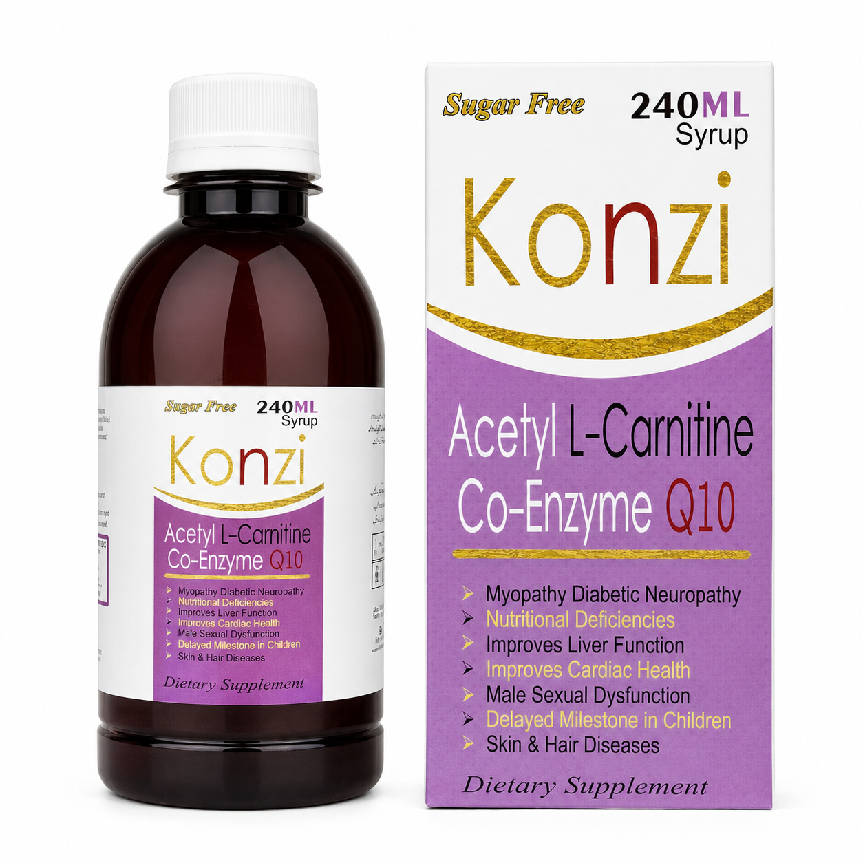 Konzi 240ml Syrup