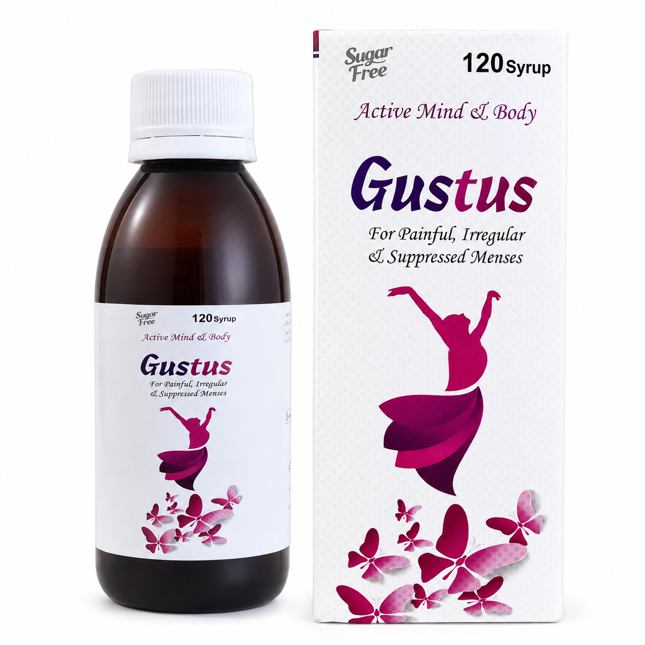 Gustus 120ml Syrup(Combo Pack)
