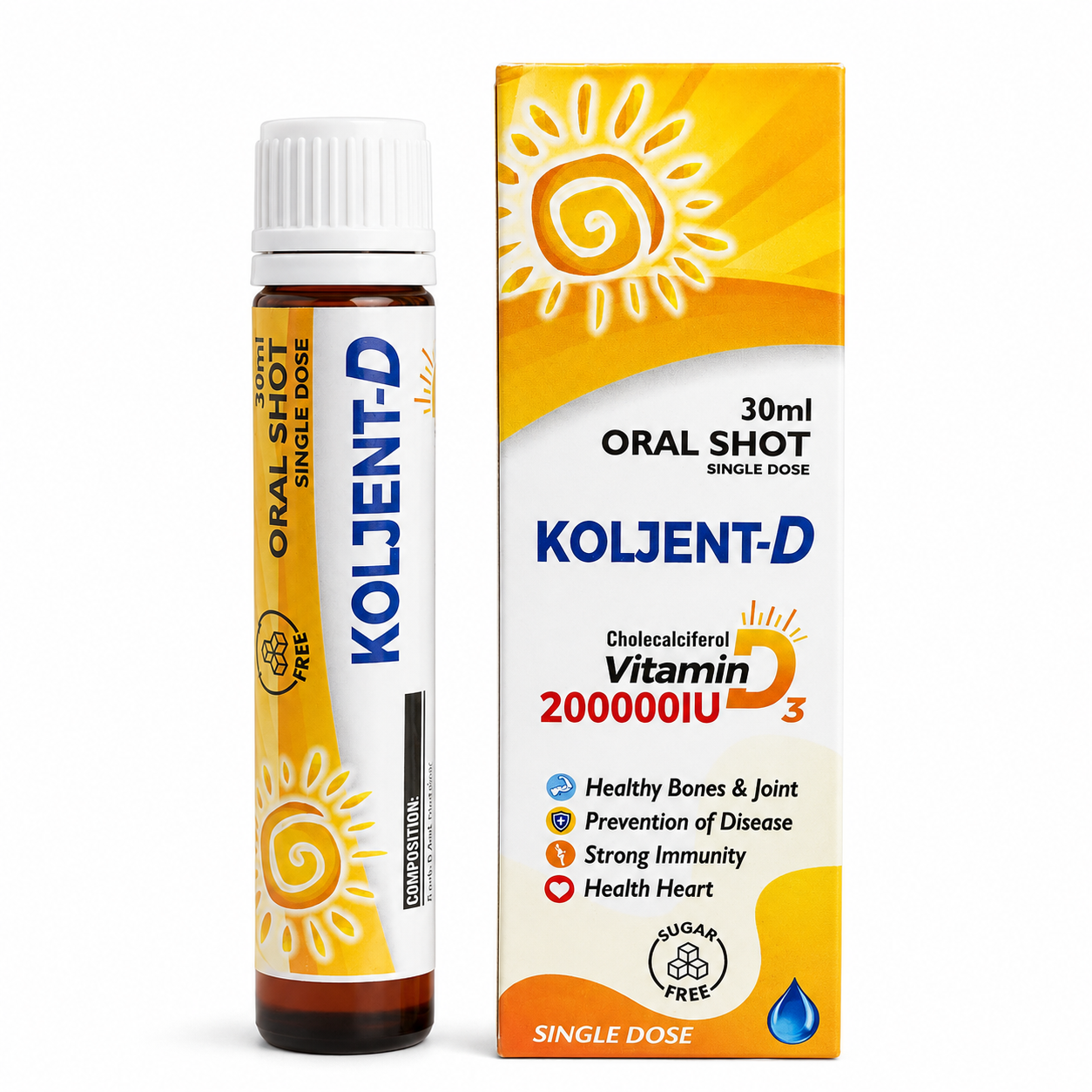 KOLJENT-D(DRINKABLE VIAL) (combo pack)