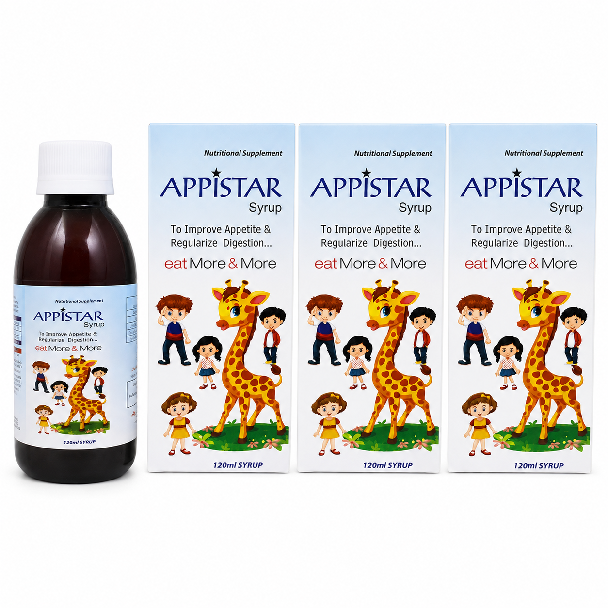 APPISTAR 120ML SYRUP(COMBO PACK)