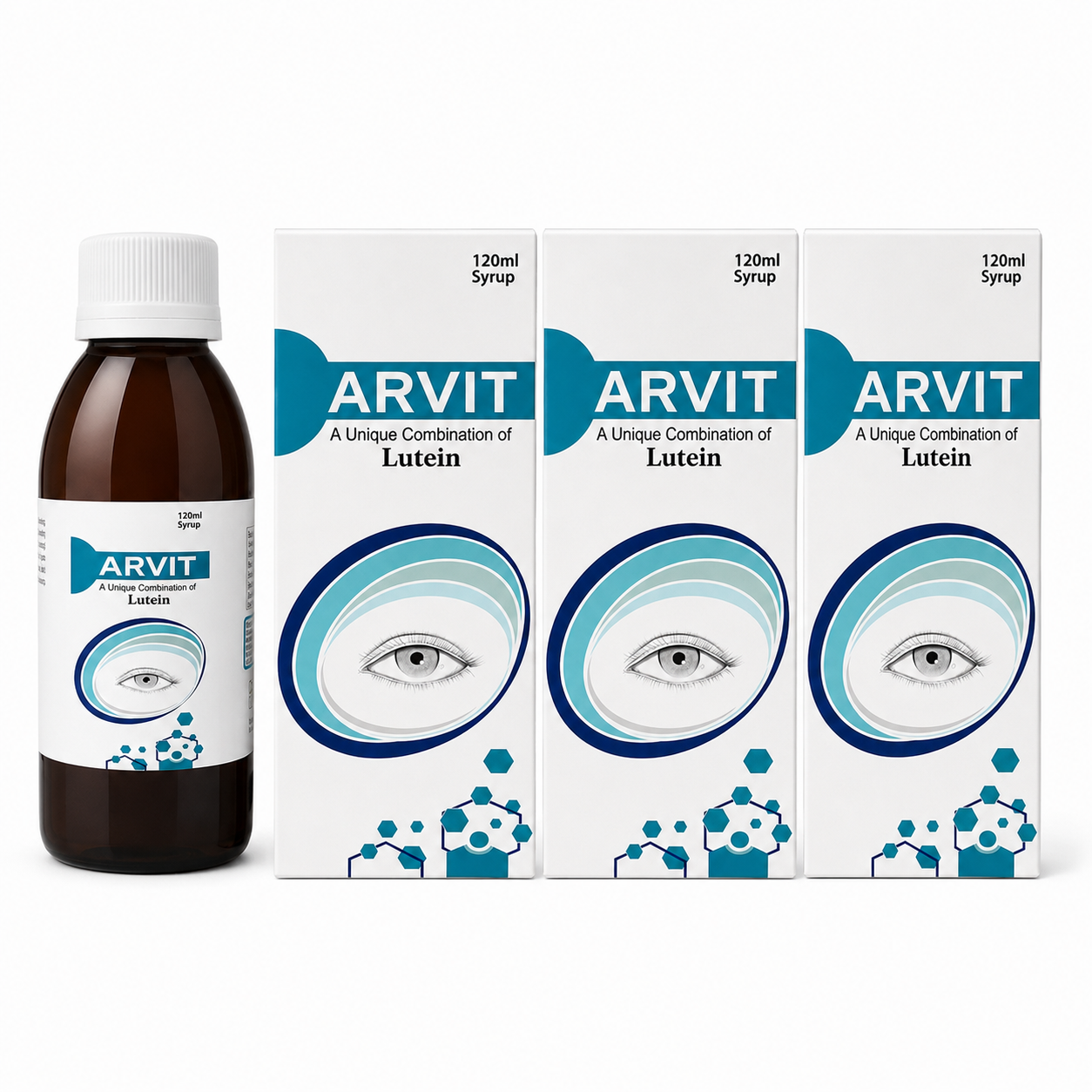Arvit Luten 120ml Syrup(Combo Pack)