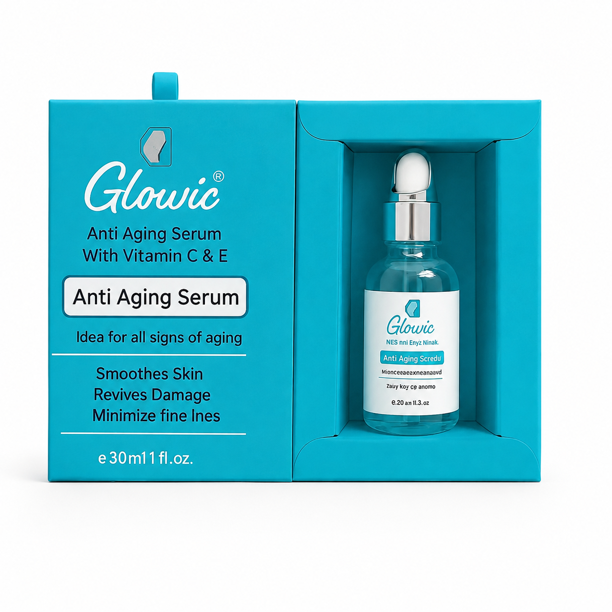 Glowic Anti Aging WITH VITAMIN C 30ml SERUM
