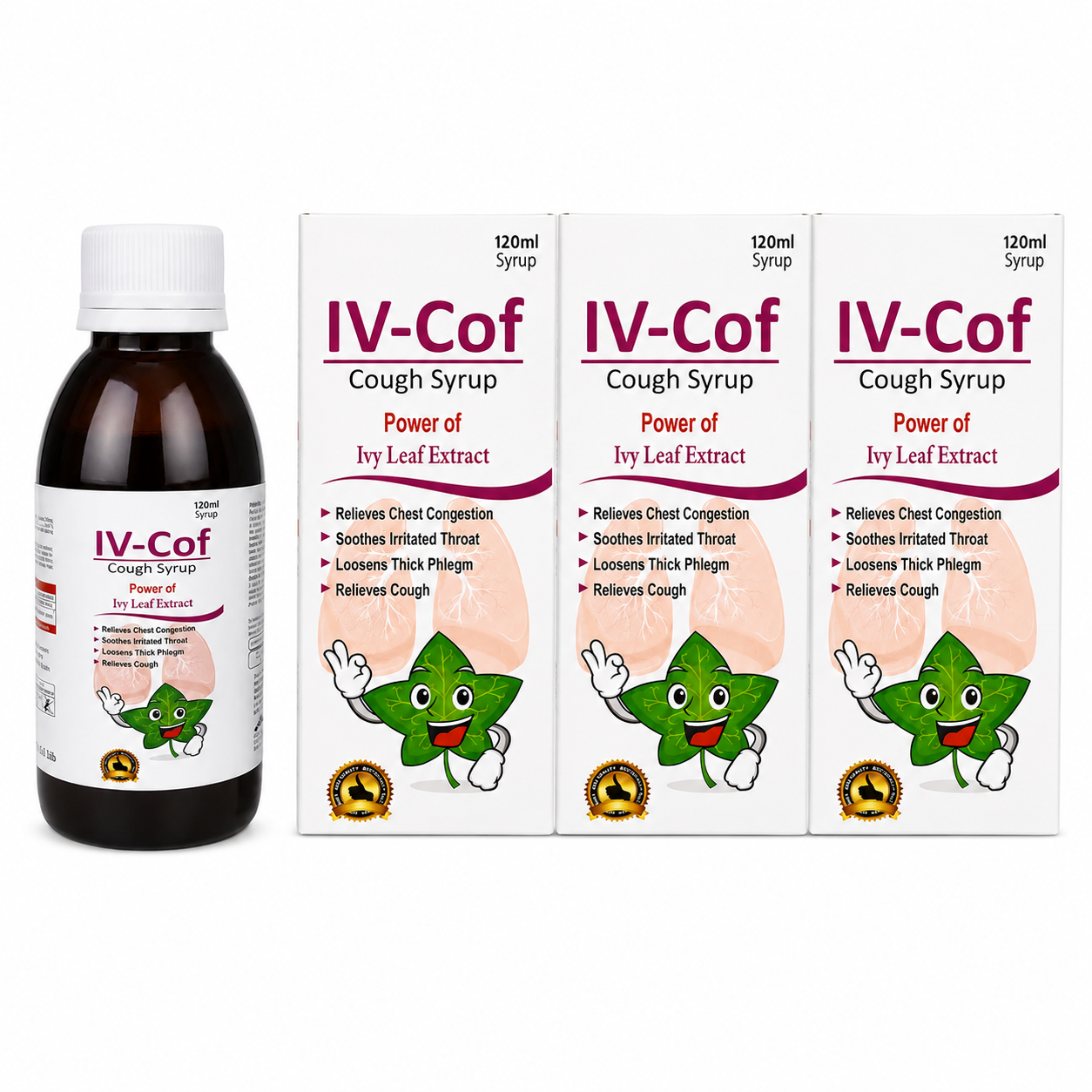 IV-COF 120ML SYRUP (COMBO PACK)