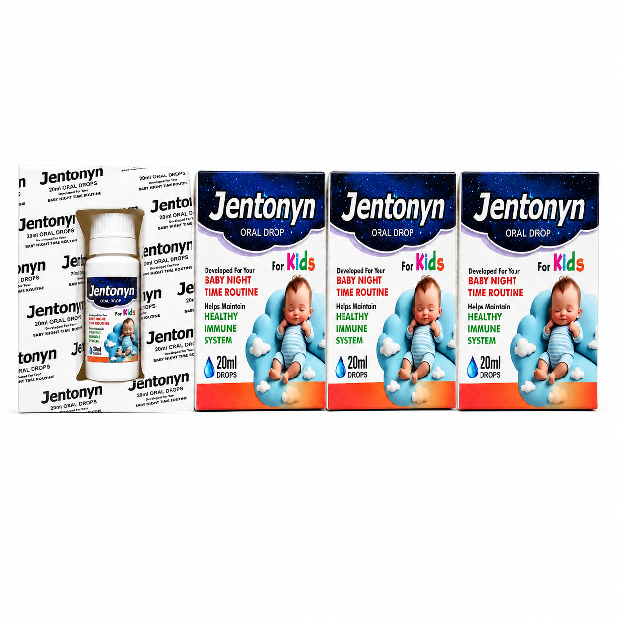 Jentonyn Oral Drop(Combo Pack)