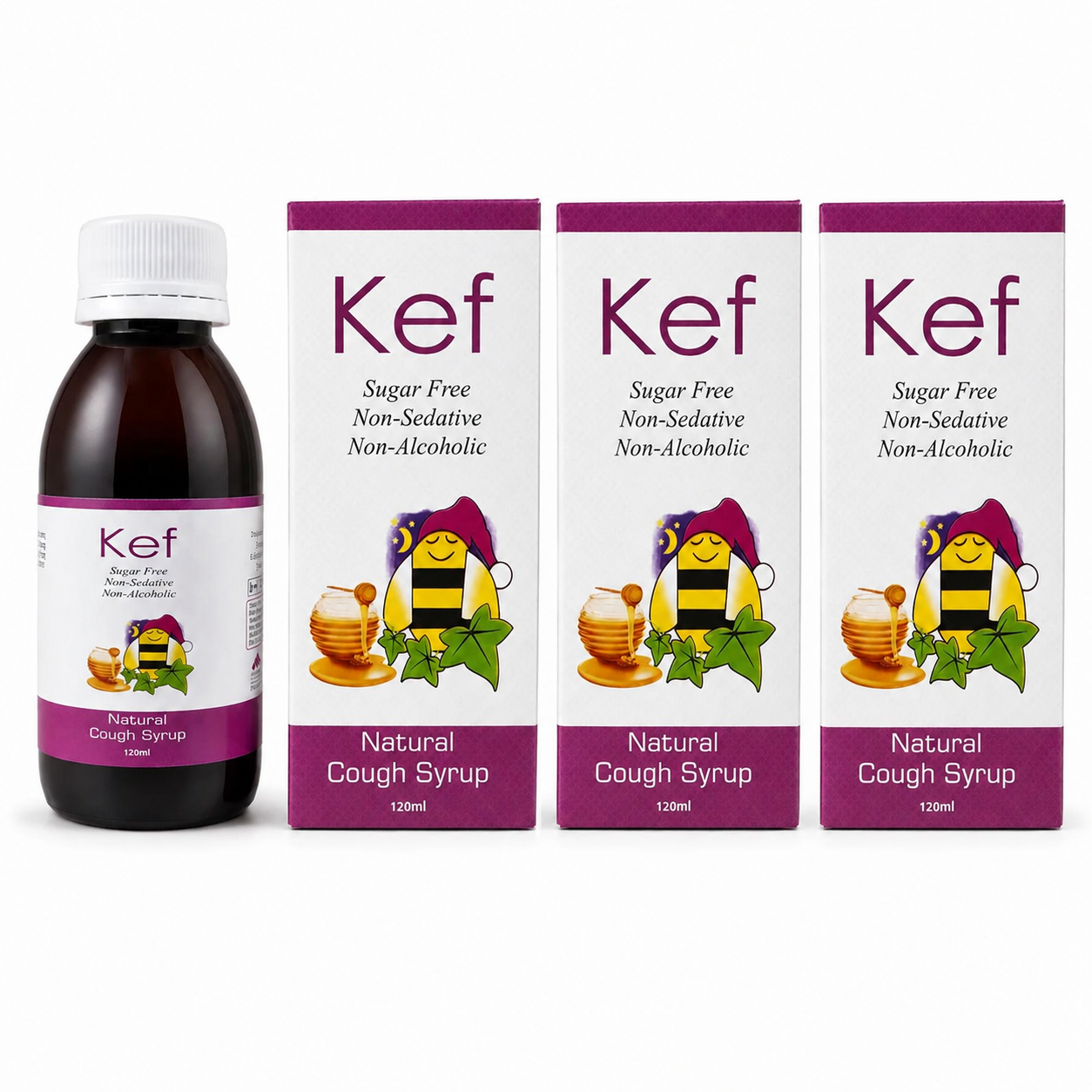 Kef 120ml Syrup(Combo Pack)