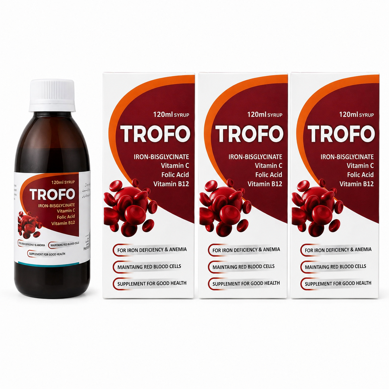 Trofo 120ml Syrup(Combo Pack)
